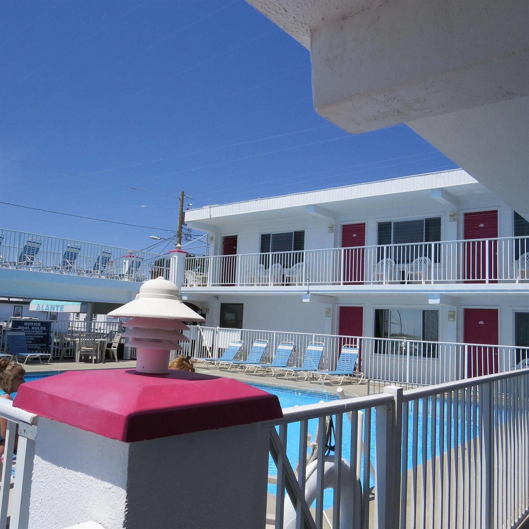 Alante Oceanfront Motor Hotel North Wildwood Exterior foto